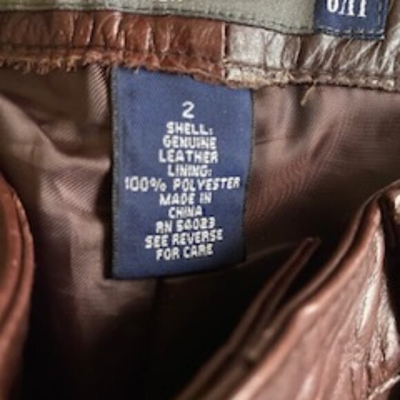 Gap Real Leather Pants - Picture 13 of 15